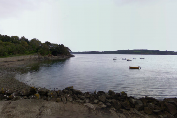 Plage de Porz Al Lorc'h à Plougastel dans le Finistère (29)
