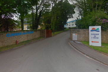 La clinique psychiatrique de l'Iroise, à Bohars dans le Finistère
