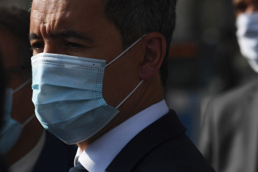 Gérald Darmanin, à Choisy-le-Roi le 1er septembre 2020.