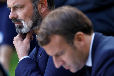 Édouard Philippe et Emmanuel Macron, le 29 juin 2020