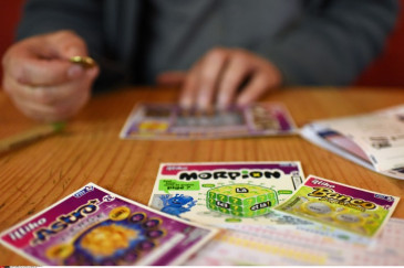 Des jeux à gratter. (Illustration.)