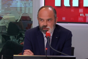 Édouard Philippe était l'invité de RTL Soir.