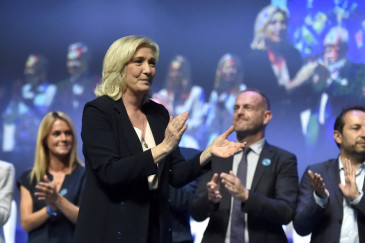 Marine Le Pen a été réélue le 4 juillet 2021 à la tête du Rassemblement national pour un quatrième mandat. 