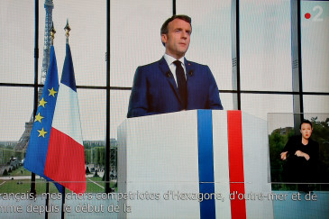 Emmanuel Macron, le 12 juillet 2021