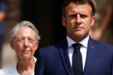 Elisabeth Borne et Emmanuel Macron, le 18 juin 2022