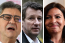 Jean-Luc Mélenchon, Yannick Jadot, Anne Hidalgo