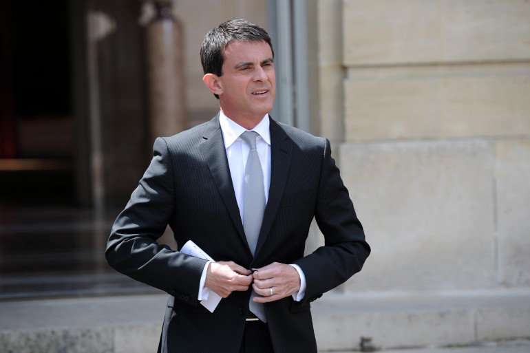 Manuel Valls, à Matignon, à Paris, le 16 juin 2014.