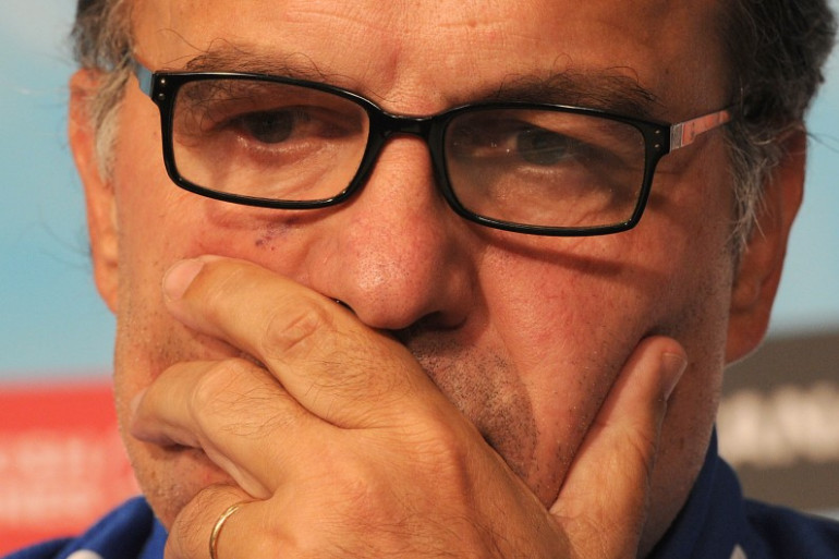 Marcelo Bielsa le 12 septembre 2014 en conférence de presse