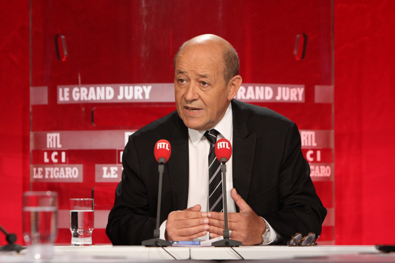 Jean-Yves Le Drian, le 5 octobre 2014