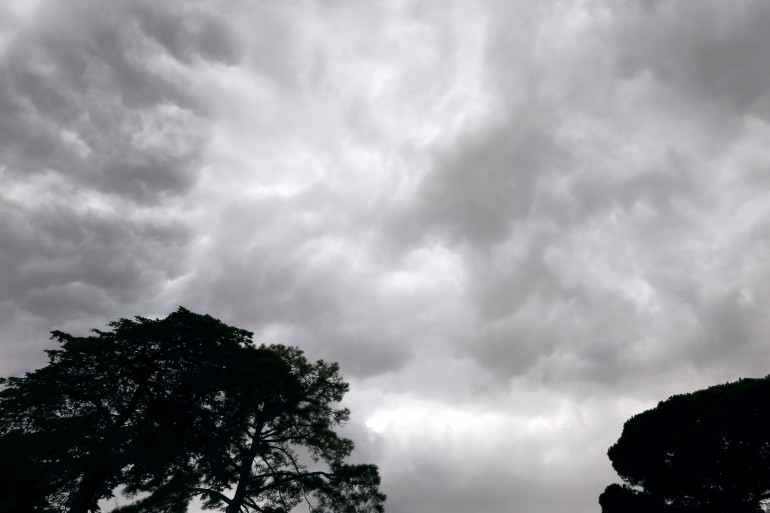 Un orage menace à Nice le 4 novembre 2014