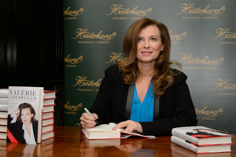Valérie Trierweiler à Londres, le 25 novembre 2014.