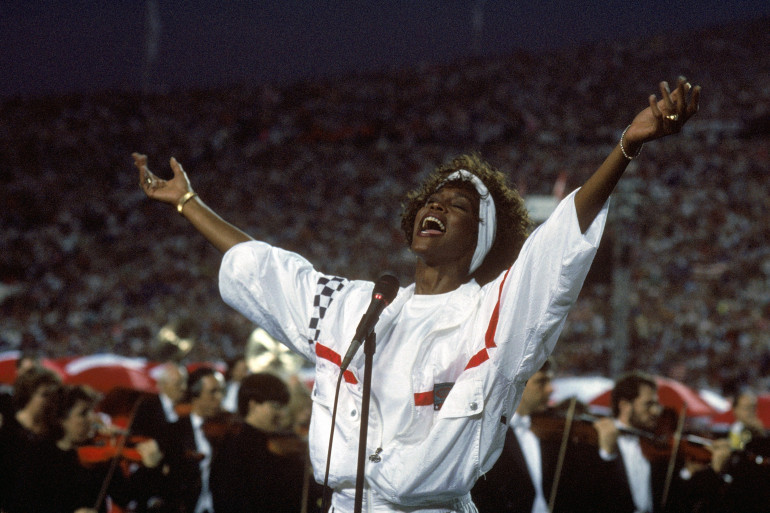 Chitney Houston a interprété l'hymne américain en 1991 lors d ela finale du Super Bowl