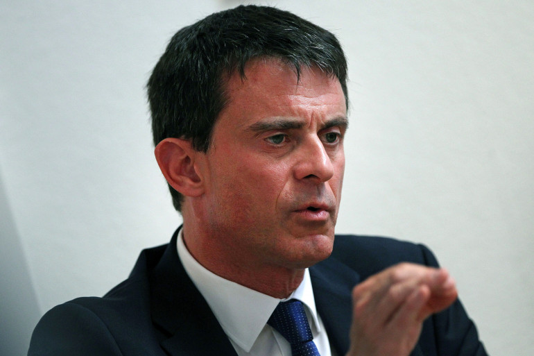 Manuel Valls à Francfort (Allemagne) le 23 juin 2015.