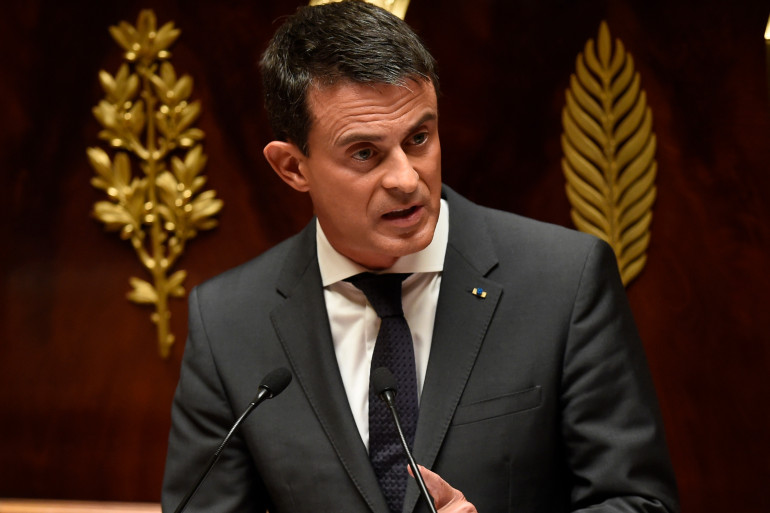 Manuel Valls à l'Assemblée nationale le 15 septembre 2015.