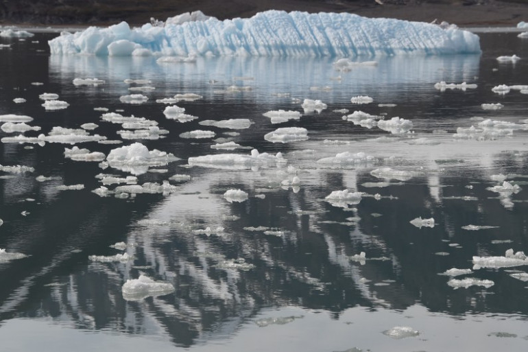 La fonte des glaces s'illustre de manière dramatique en Océan Arctique