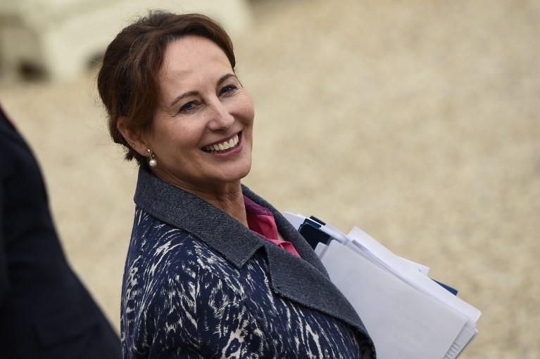 La ministre de l'Écologie Ségolène Royal