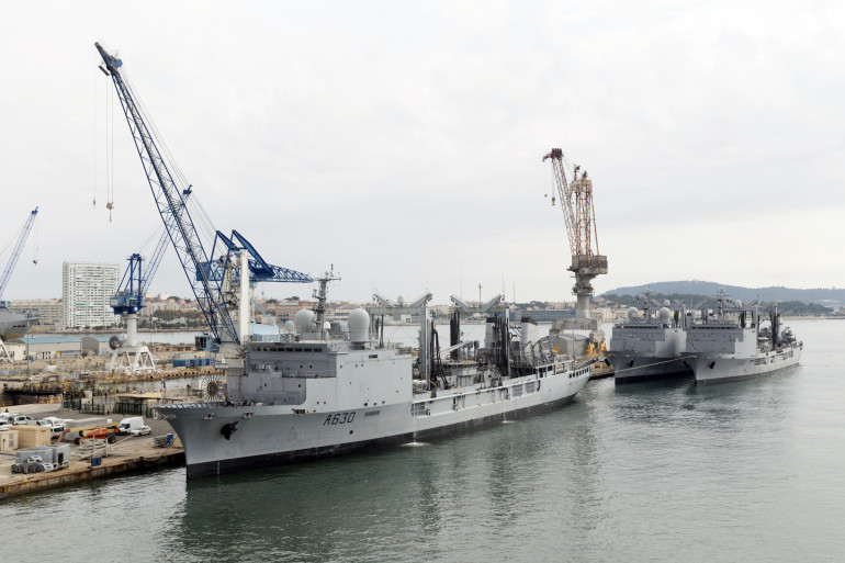 La base navale de Toulon en 2013