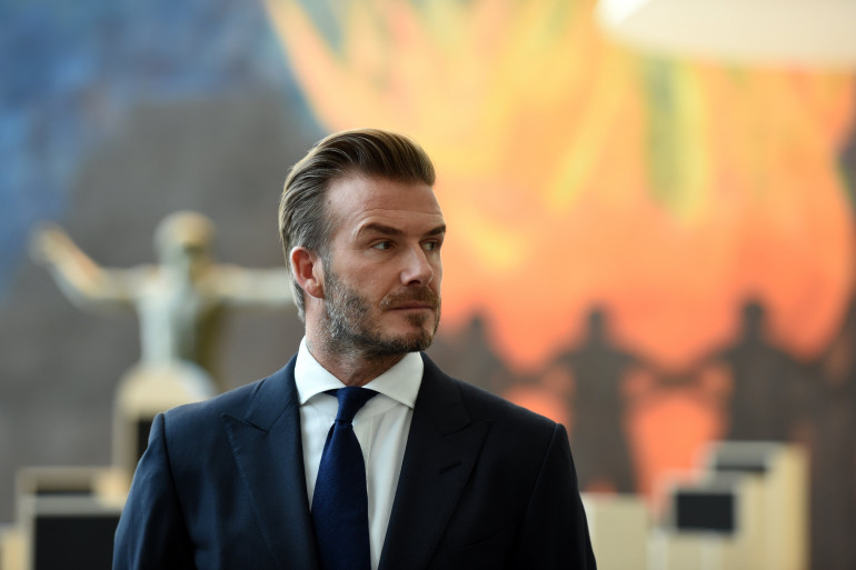 David Beckham en septembre 2009 aux États-Unis