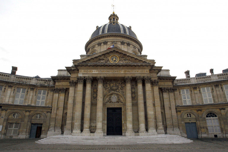 L'Académie française, quai Conti à Paris