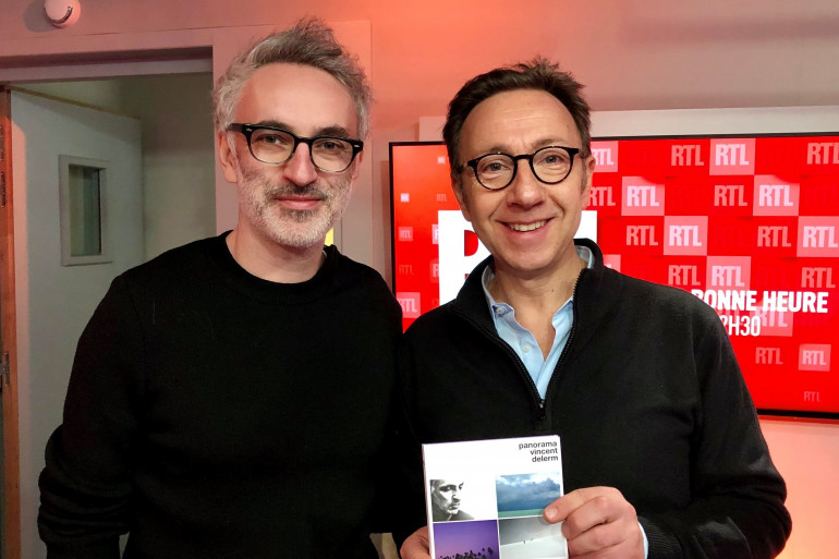 Vincent Delerm et Stéphane Bern