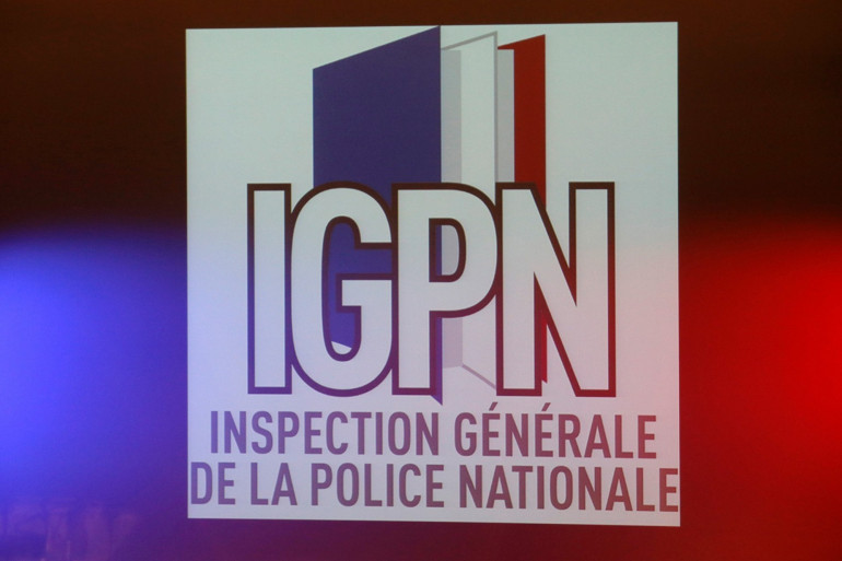 Le logo de l'Inspection générale de la police nationale (IGPN), le 2 septembre 2013.