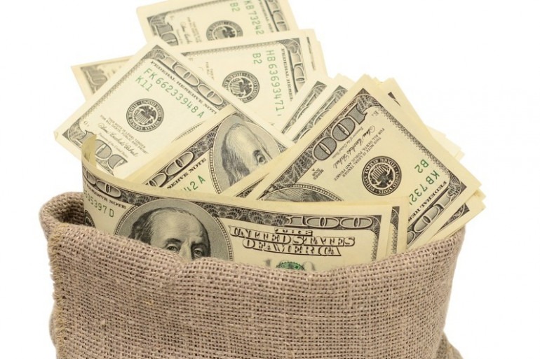 Un sac de billets (image d'illustration)