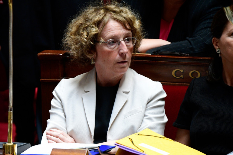 La  ministre du Travail Muriel Pénicaud à l'Assemblée nationale le 5 juillet 2017