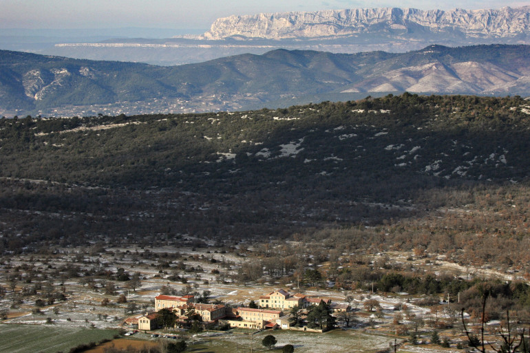 Vue du massif de la Sainte-Baume (illustration)