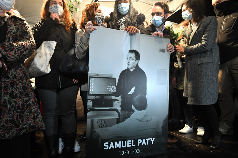 Samuel Paty a été assassiné vendredi 16 octobre 2020