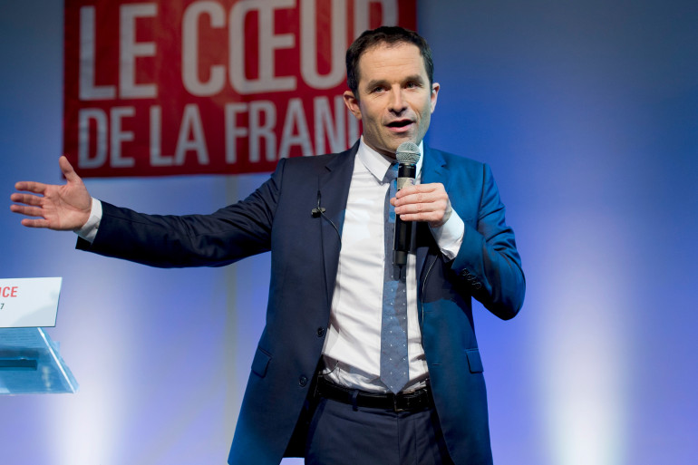 Benoît Hamon, le 12 mars 2017