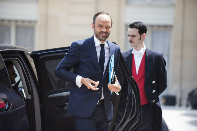 Le Premier ministre Édouard Philippe, à l'Élysée le 20 juin 2017