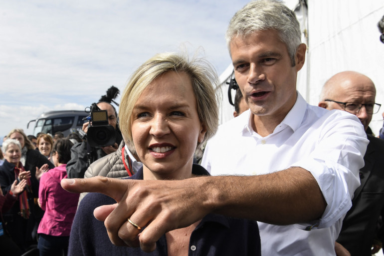 Virginie Calmels et Laurent Wauquiez, le 3 septembre 2017