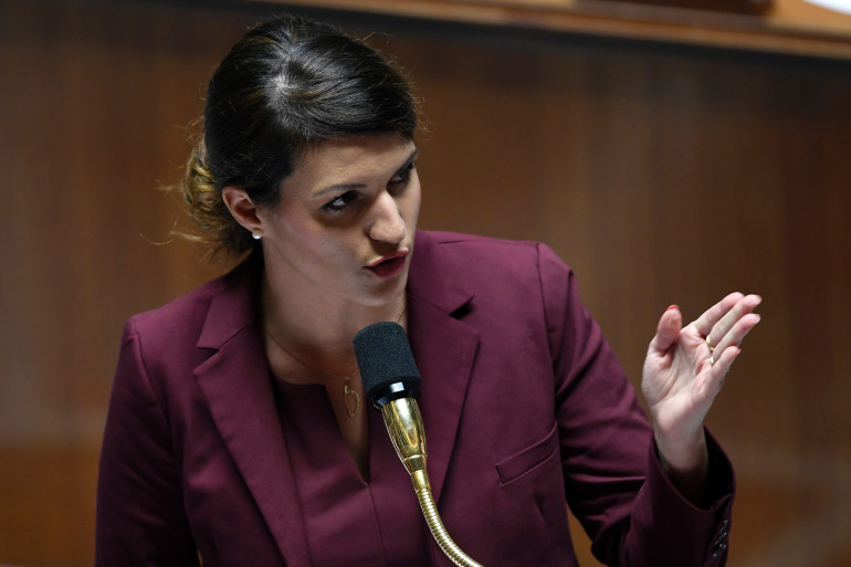 Marlène Schiappa, à l'Assemblée nationale, le 21 novembre 2017