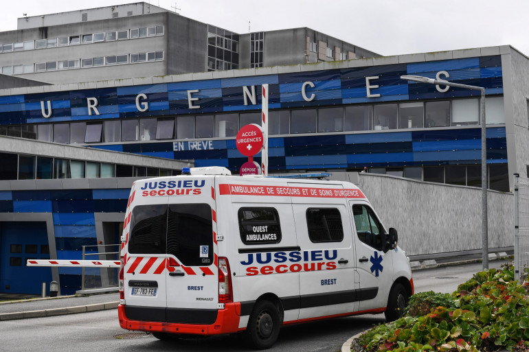 Les urgences du CHU de Brest, France