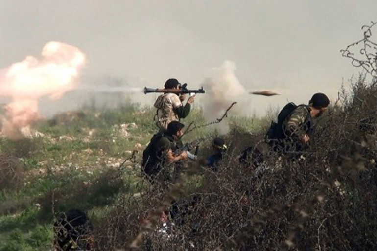 Des soldats du Hezbollah au Liban.