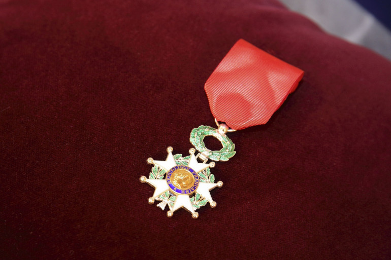 Une médaille de la Légion d'honneur (illustration)
