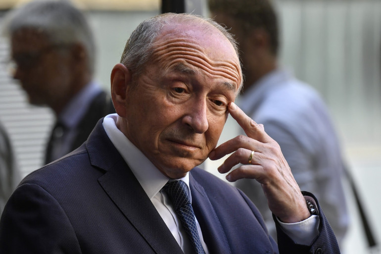 Gérard Collomb en juillet 2019, à Villeurbane