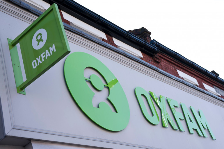 Une agence de l'ONG Oxfam à Londres (Illustration)