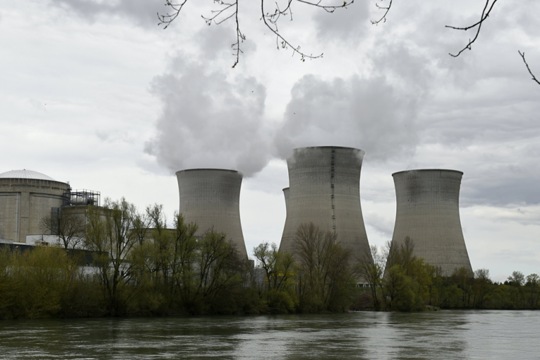 La centrale nucléaire de Bugey, dans l'Ain.