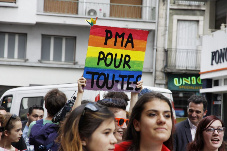 Lors de la 40e Marche des fiertés, samedi 24 juin 2017, la "PMA pour toutes" a été réclamée