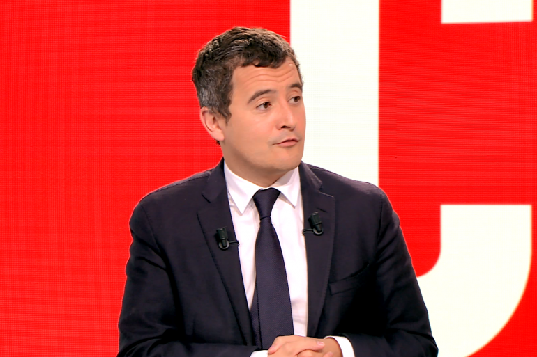 Gérald Darmanin, dans l'émission "Capital" sur M6