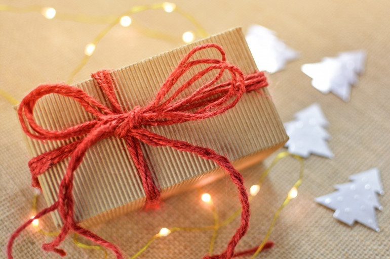 Un cadeau de Noël (illustration)