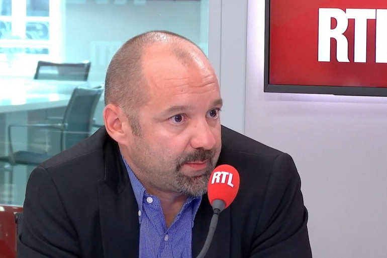 Vincent Crase sur RTL en avril 2019
