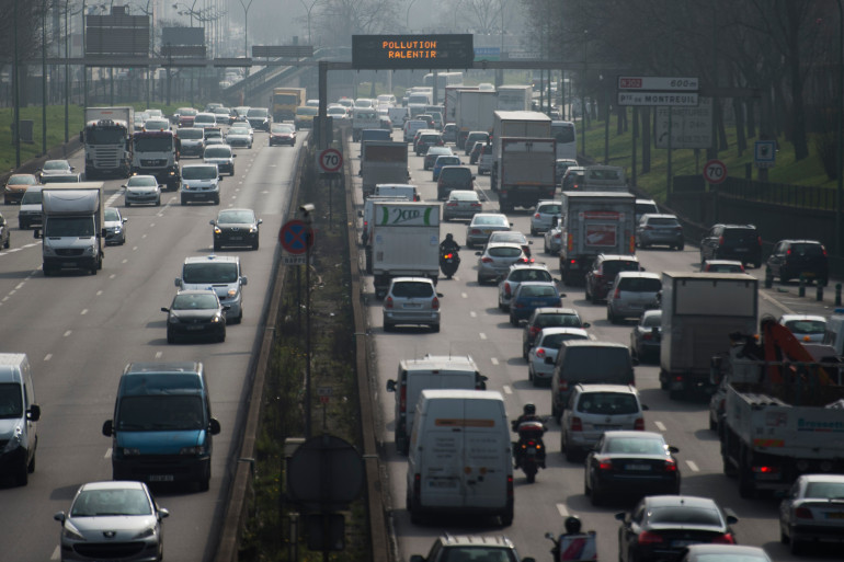 Paris est souvent victime de pics de pollution (illustration)