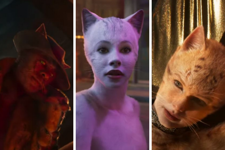 Idris Elba, Francesca Hayward et Taylor Swift dans "Cats"