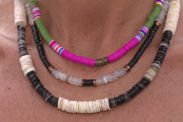 Ensemble De 18 Bijoux Années 80 - Colliers Et Bracelets Colorés Pour Femme - Perles Plastique & Silicone
