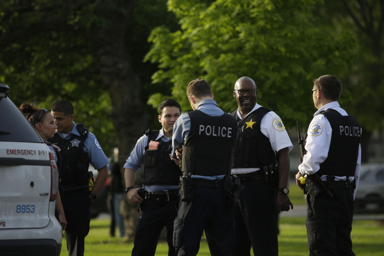 Des policiers américains (illustration).