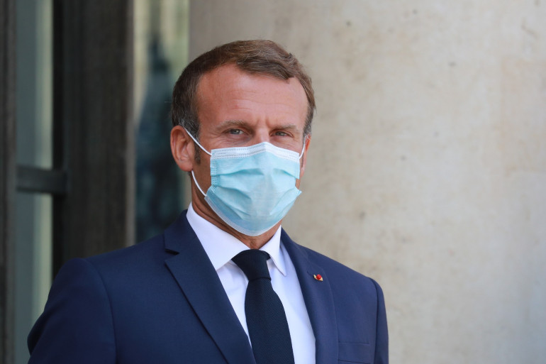 Emmanuel Macron, le 26 août 2020