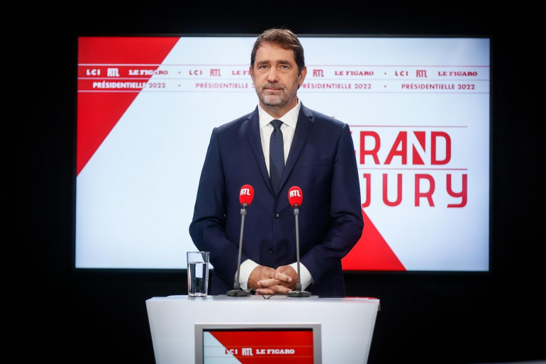 Christophe Castaner invité du Grand Jury sur RTL, LCI, le Figaro, le dimanche 10 octobre 2021