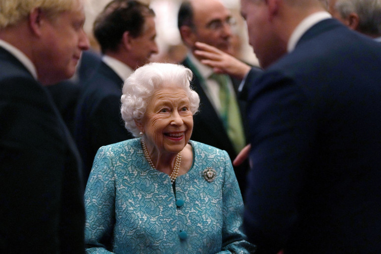 La reine Elizabeth II, le 19 octobre 2021